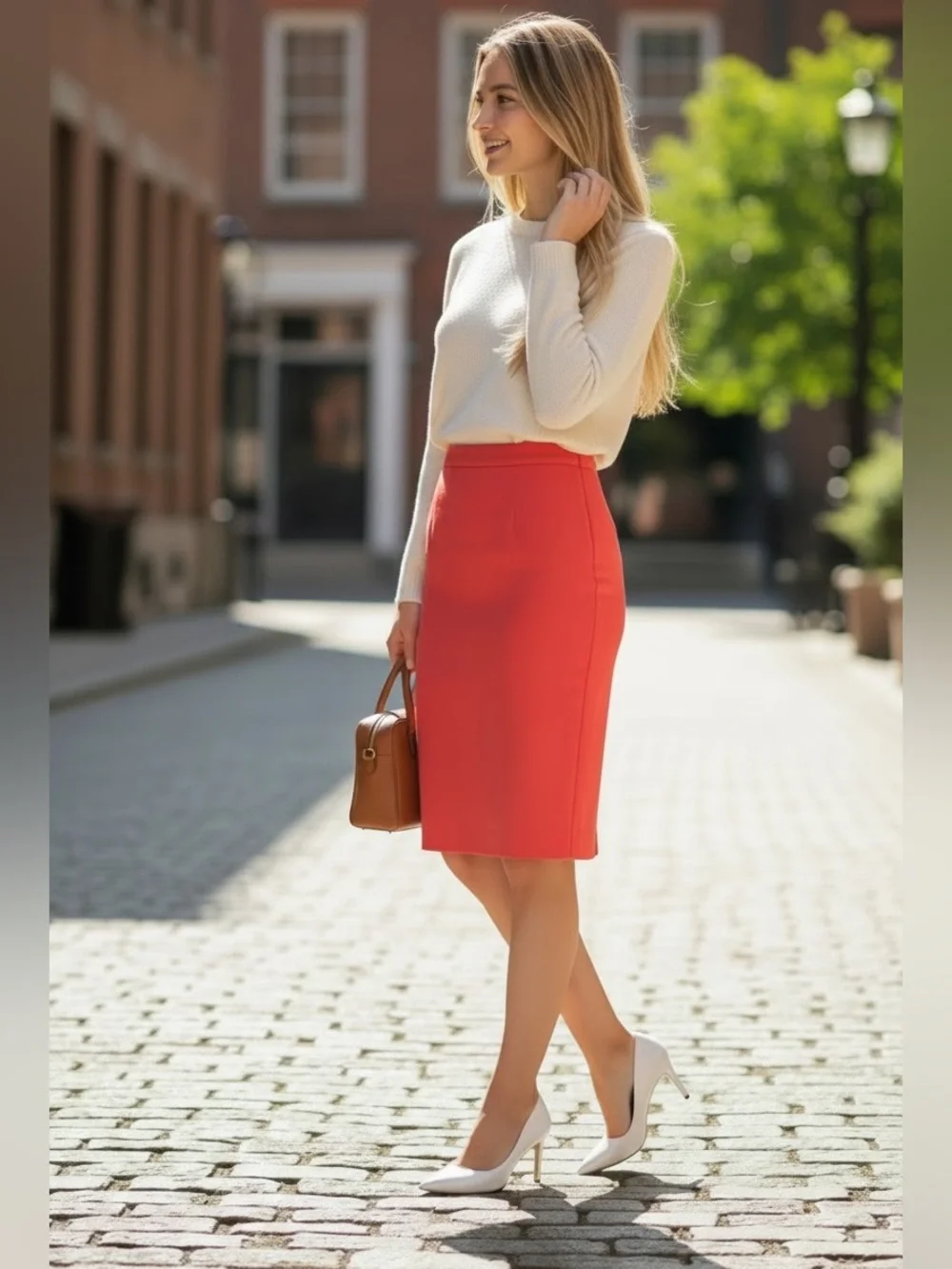 J. Crew Women’s 100% Wool No 2 Pencil Skirt Size 10T Coral Lined Office Work